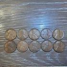 Lincoln Wheat Cent Penny Lot 1932 D, 1938 S, 1913 D Etc