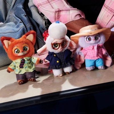 MINISO Zootopia Series doll Vinyl Plush Pendant Blind Box Figure
