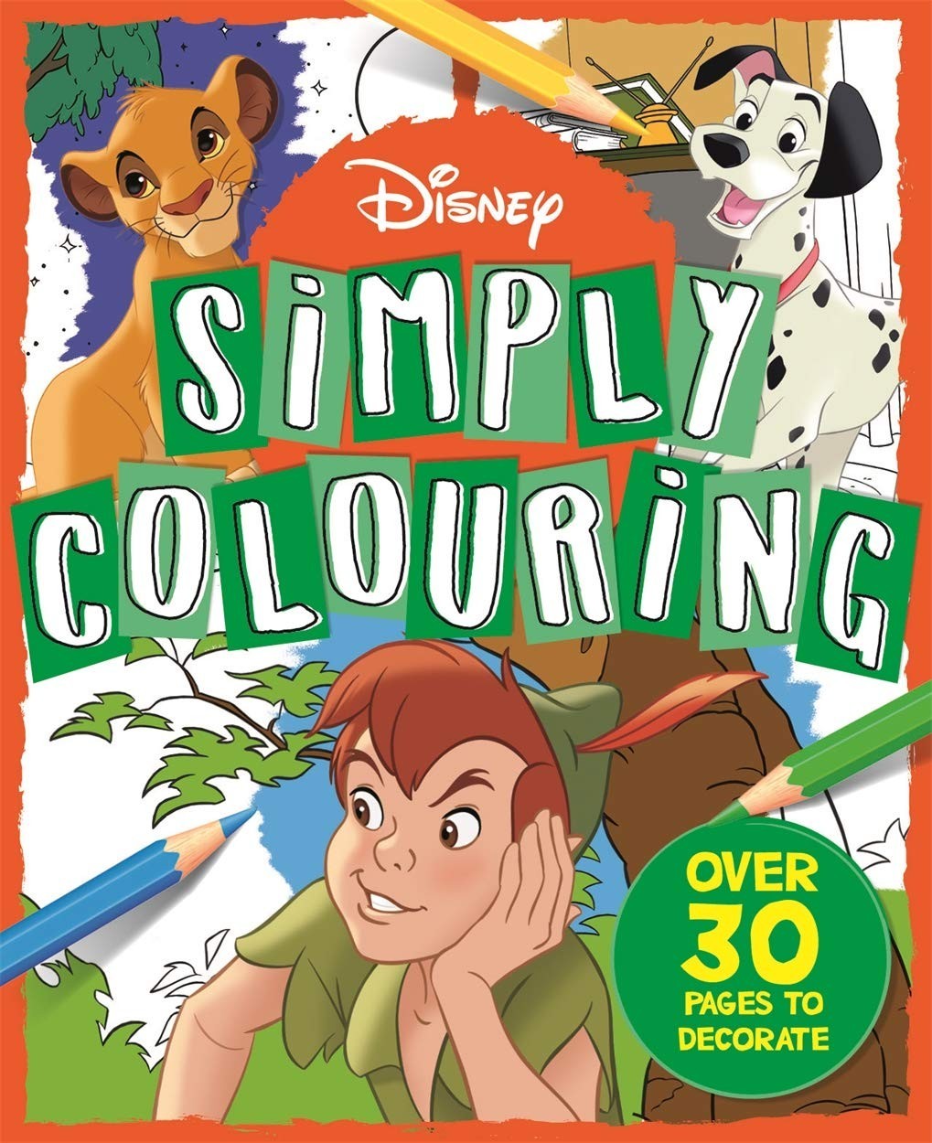 Igloo Books Unisex Disney: Simply Colouring (Over 30 Pages To Colour In) By - Image 4