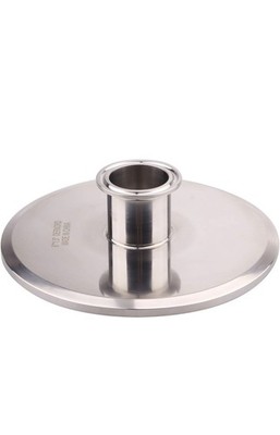 DERNORD Sanitary Concentric Reducer Tri Clamp Size: 6inch x 1.5nch, Silver 