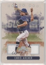 2017 Panini Diamond Kings DK Materials Holo Silver 76/99 Chris Archer 0a4r