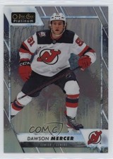 2023-24 O-Pee-Chee Platinum Arctic Freeze 40/99 Dawson Mercer #7 17ar