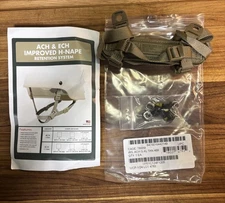 ACH & ECH IMPROVED H-NAPE RETENTION SYSTEM HEAD-LOC CHIN STRAP S/M/L/XL NEW 2149