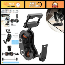 Aluminum Radar Detector Mount for Rearview Mirror, Universal Bracket for Cobra E