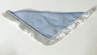 Vintage Barbie Fashion's Glittery Blue Fringe Trim Wrap Shawl Scarf RARE