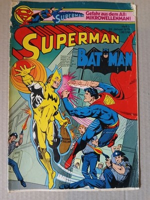 Superman Batman Heft 3, 1979, Ehapa Comic
