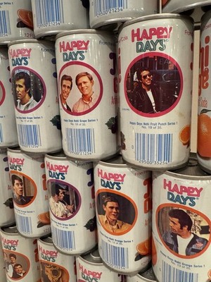 Complete Set Of 35 cans Of Nehi Happy Days Soda Cans