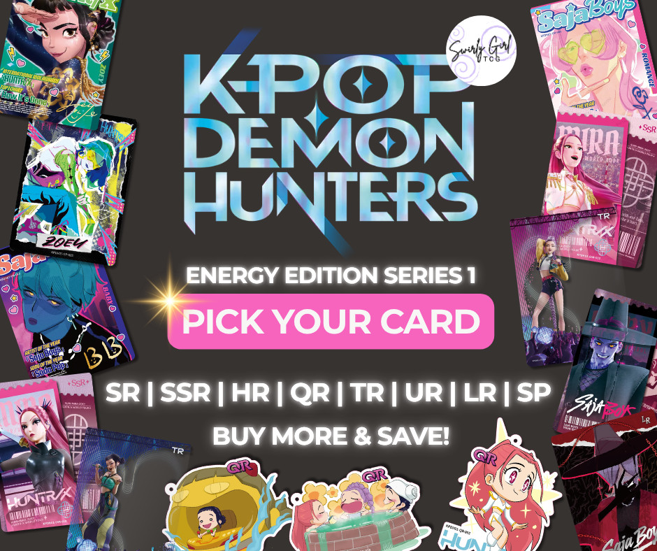 [RESTOCK 8/11!] KPop Demon Hunters Energy Edition Series 1 | Pick Your Card!