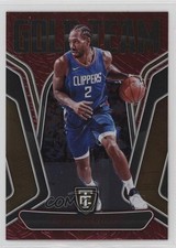 2024 Panini Totally Certified Gold Team Mirror Red 23/99 Kawhi Leonard #15 jc3