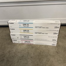CANON GPR-55 Toner Cartridge Black Cyan Magenta Yellow  C5535i  C5540i  C5550i