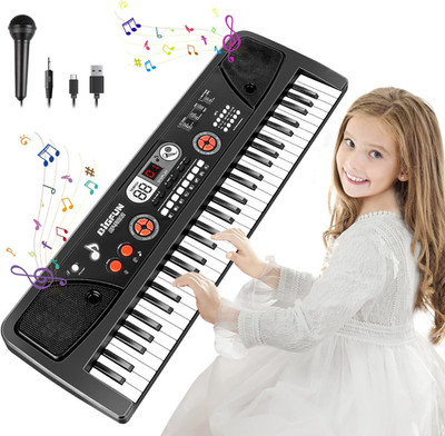 Upgrade Keyboard Piano for Kids Beginners 61 Key Electronic Piano Keyboard with 