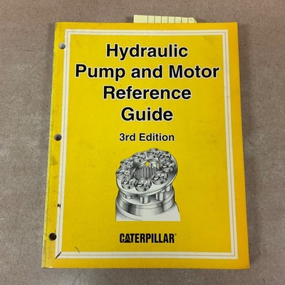 CAT Caterpillar HYDRAULIC PUMP & MOTOR REFERENCE GUIDE HANDBOOK MANUAL, PEPG2010