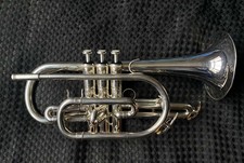 John Packer JP071S Cornet Bb Silverplate ideal for beginners