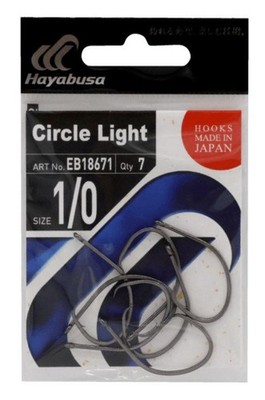 AMI PESCA HAYBUSA CIRCLE LIGHT EB18671 Meer Bolentino Autoferrante Boot Colmic