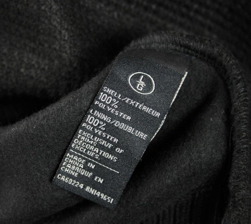 Buffalo David Bitton Men's Jacket L Sweater Full Zip Mock Neck Pockets Black $99 - Bild 7 von 8