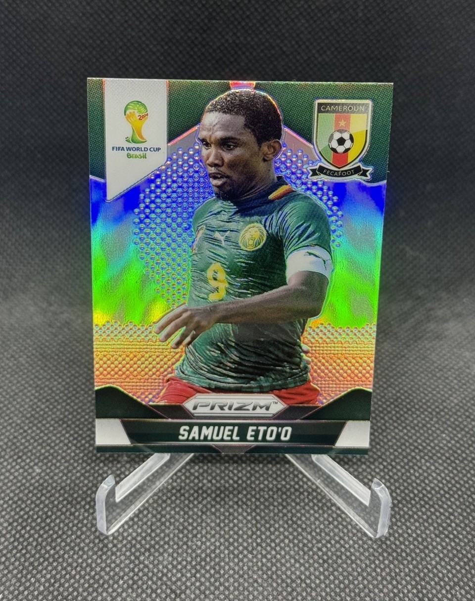 2014 Panini Prizm World Cup Samuel Eto'o #40 Silver Prizm🔥