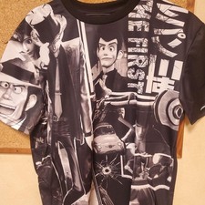 Used Lupin III THE FIRST TShirt Set 2 Bandai Graphic Tee L