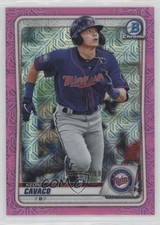2020 Bowman Chrome Prospects Mega Box Pink Mojo Refractor /199 Keoni Cavaco 2o7