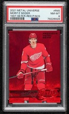 2021 Skybox Metal Universe 1997-98 Retro PMG Red 45/90 Moritz Seider PSA 8 i9o