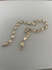 9ct Gold bracelet Hallmarked 2.7g 7.25”