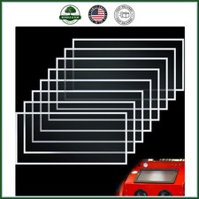 8 Pack Inner Lens Protectors for Sandblast Cabinet, Reliable Polyester Material