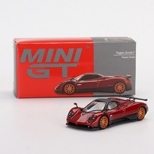 1/64 MINI GT Pagani Zonda F Rosso Dubai Dark Red Hypercar Diecast Model Car