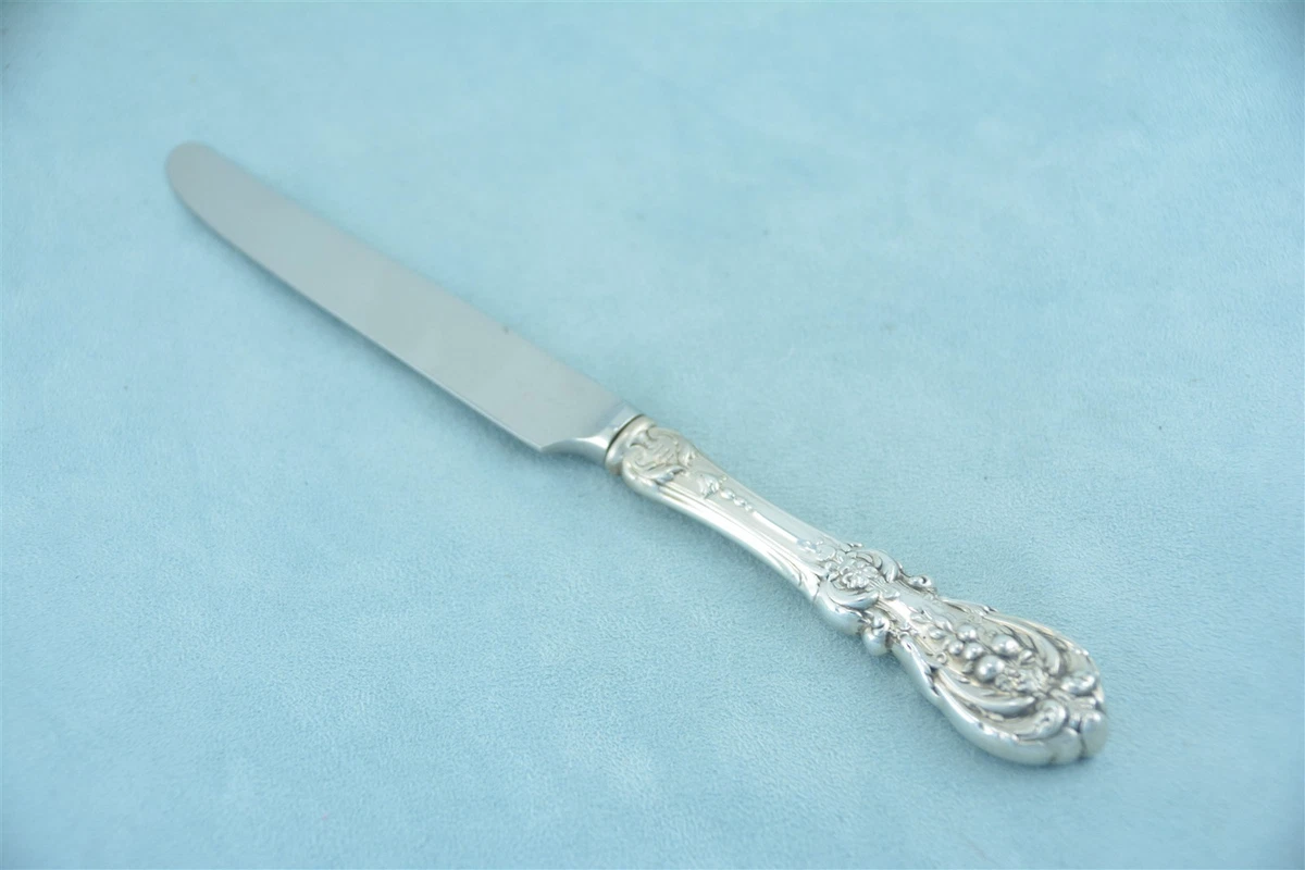 【Reed & Barton】 【純銀ハンドル】バターナイフ Francis I Reed & Barton】 【純銀ハンドル】バターナイフ Francis I シルバー