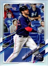 2021 Topps Chrome Update All Star Game Refractor J.D. Martinez Red Sox #ASG-28