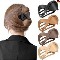 Flache Haarspangen Damen 4 StüCk, Rutschfeste Haarklammer FüR Dickes &Amp; D