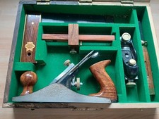 Faithfull Hand Wood Work Tool Set Including Plane No 4 Boxed