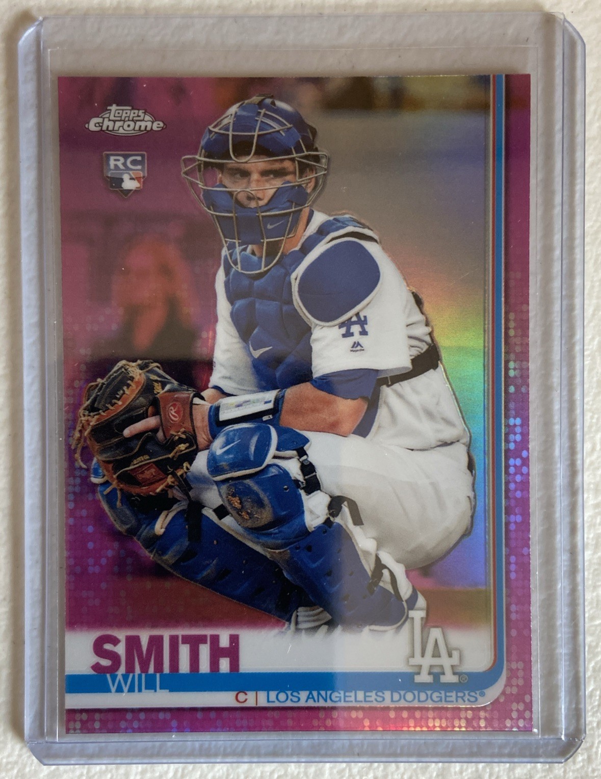 2019 Topps Chrome Update Pink Refractors #47 Will Smith Rookie Card