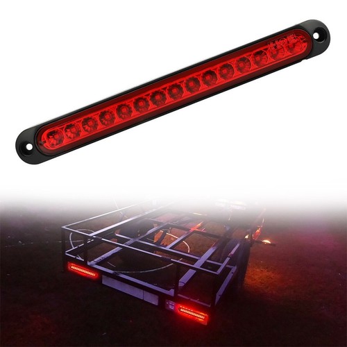 Feu Arrière LED Feux Stop Barre Lumineuse Joint Camion Clignotant Queue Remorque - Picture 13 of 21
