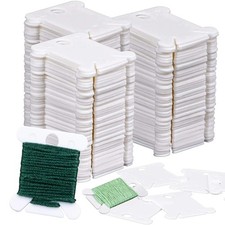 Plastic Embroidery Floss Bobbins Embroidery Floss Organizer for Cross Stitch Yar