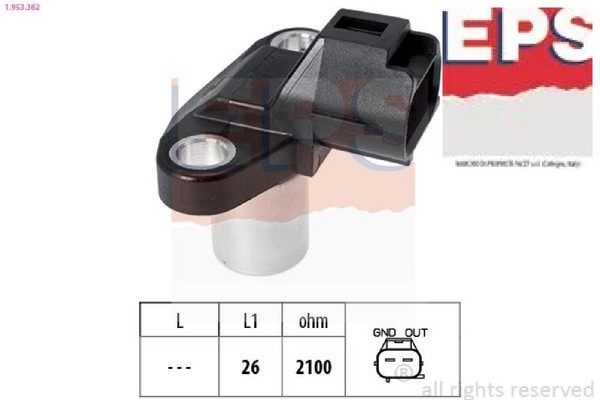 EPS 1.953.362 Sensor FüR Nockenwellenposition Nockenwellensensor Sensor-image