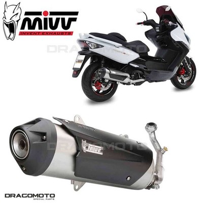 Full exhaust KYMCO XCITING 500 2005 2006 MIVV Urban + Kat