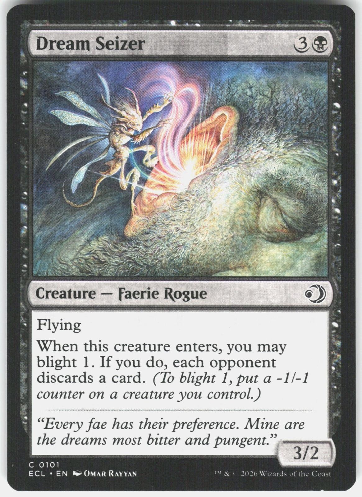 Dream Seizer 101 Common Lorwyn Eclipsed Magic: The Gathering Near Mint