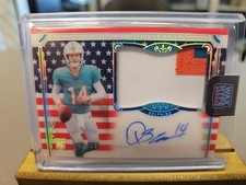 2025 National Treasures Football Quinn Ewers FOTL RPA /25 Stars & Stripes