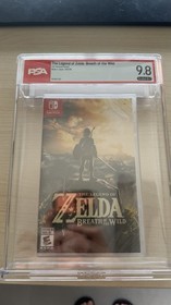 Nintendo Switch Zelda Breath Of The Wild PSA 9.8 A++ Graded