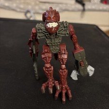 McDonalds Happy Meal Lego Bionicle 2006 Hakann Red Brown Alien Plastic Figure