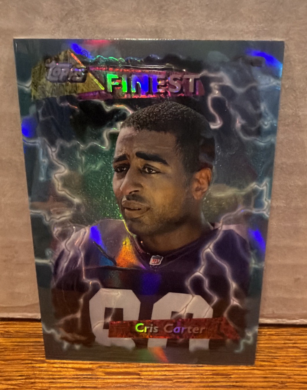1995 Topps Finest - Cris Carter #263 Refractor
