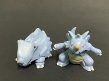 Rhyhorn, Rhydon(H1.2"-1.5")Pokemon Monster Nintendo Tomy Collection Figure Toy.