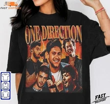 Vintage One Direction Pop Music Shirt, Retro Direction Merch Shirt