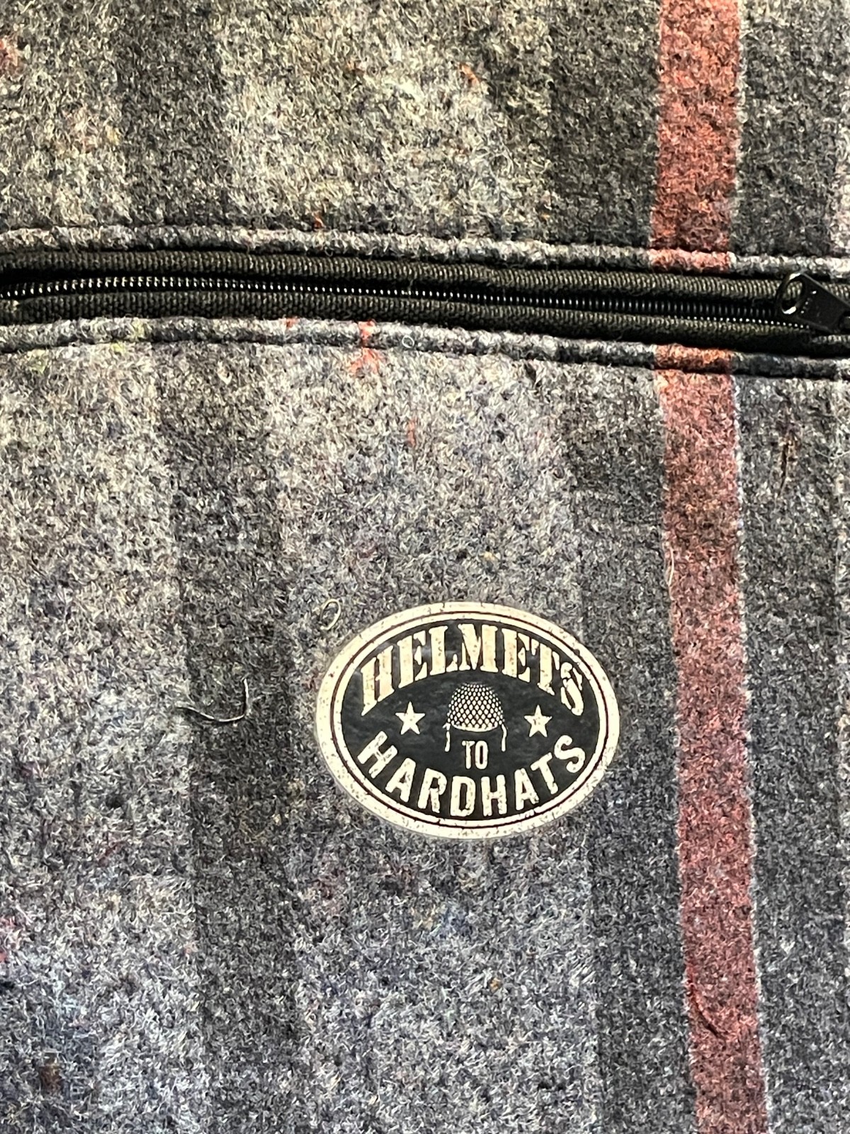 Carhartt Detroit J001 BLK Blanket Lined Jacket  XL USA made Hard Hat image 6