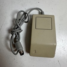 Vintage Apple Mouse G5431 BCGA65431 Beige Retro One-Button Desktop Bus Mouse