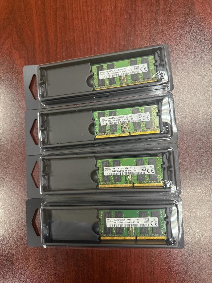 PC4-21300 (DDR4-2666) Bus Speed Computer RAM 64 GB Total Capacity