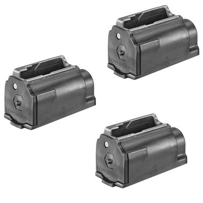 Ruger Ruger M77 44 Mag Magazine 4 Rounds Blued Steel Finish 3 Pack  90176