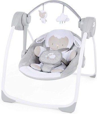 INGENUITY HYBRID BABYWIPPE BABYLIEGE MIT MELODIEN BIS 9KG SCHAUKELWIPPE