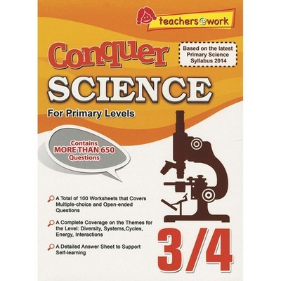 Conquer Science For Primary Levels 3/4,Vicki Wong