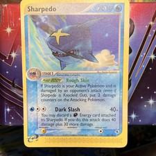 Pokemon TCG Sharpedo 22/109 EX Ruby & Sapphire 2003 Rare Reverse Holo EN