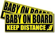 Family Car Safety Decal Infant On Board Sticker for Child